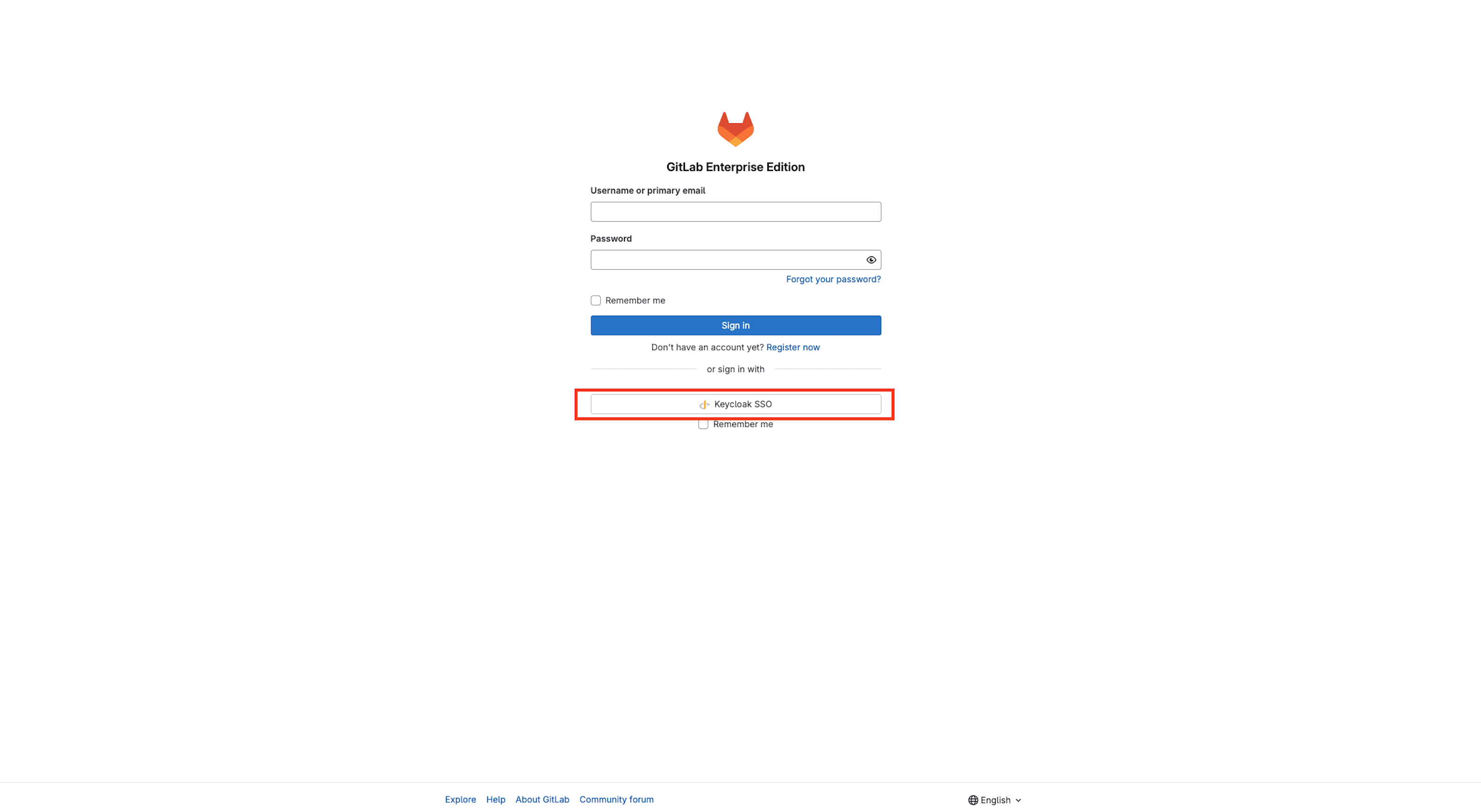 GitLabLoginSSO